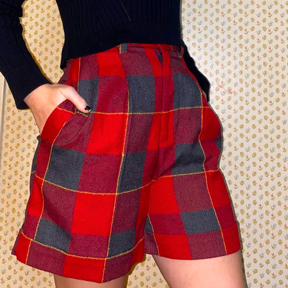 Plaid Shorts